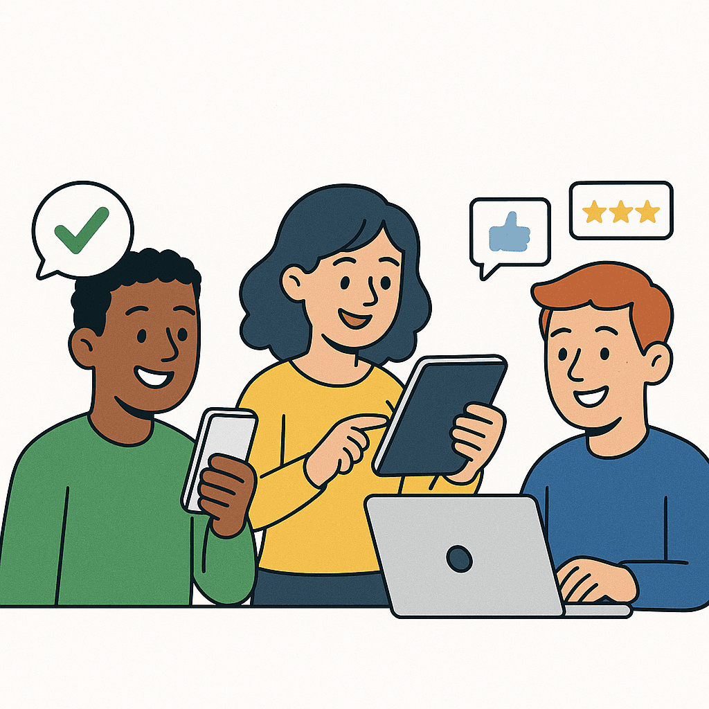 Happy users